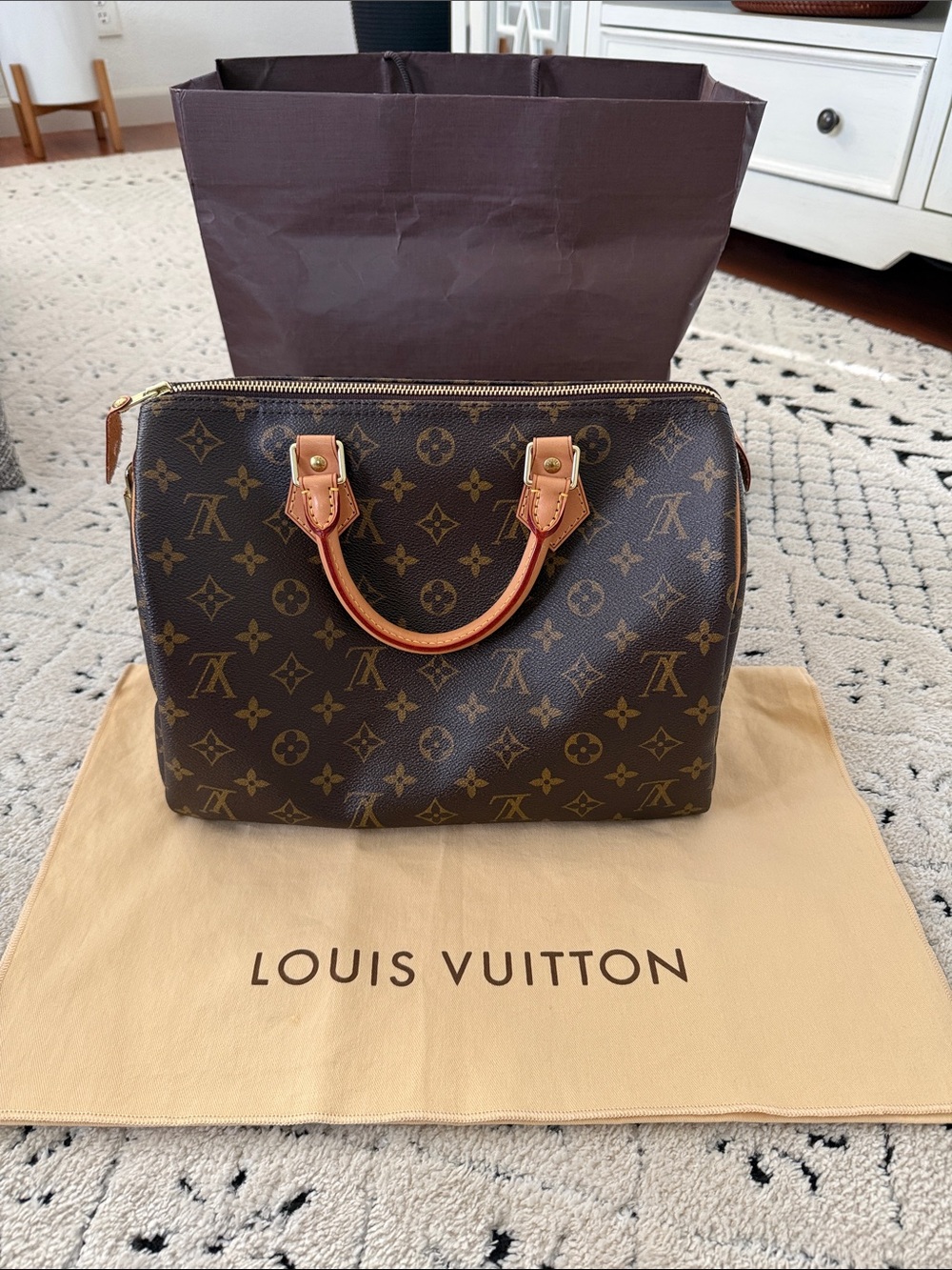 Louis Vuitton LV Monogram Speedy 30